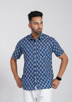Cotton Printed Half Sleeve Shirt