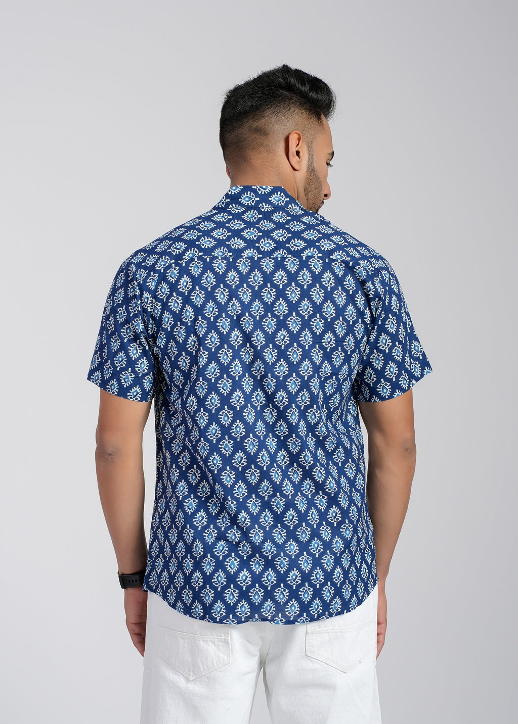Cotton Printed Half Sleeve Shirt