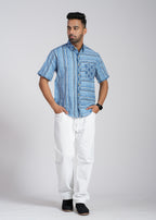 Cotton Printed Half Sleeve Shirt