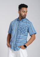 Cotton Printed Half Sleeve Shirt