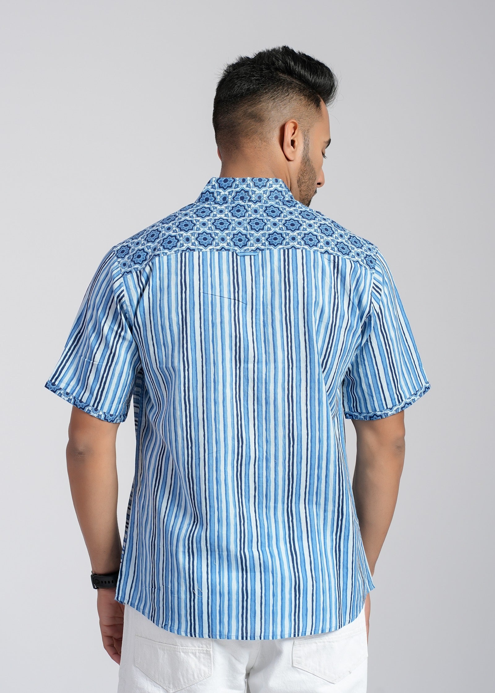 Cotton Printed Half Sleeve Shirt