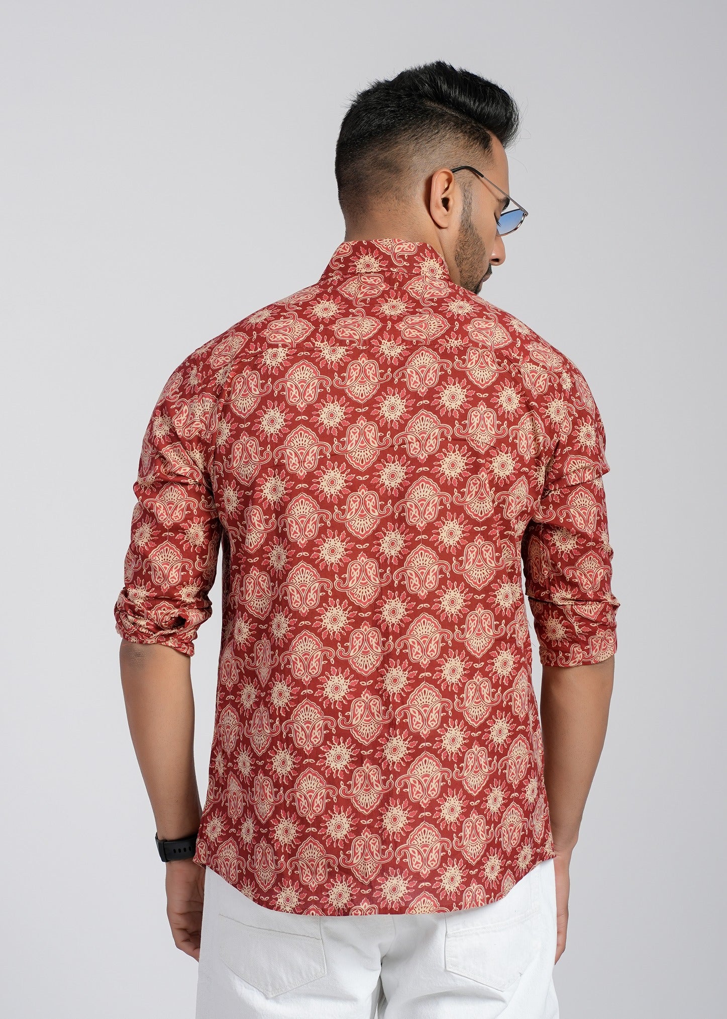 Cotton Printed Full Sleeve Shirt