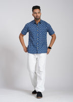Cotton Printed Half Sleeve Shirt