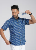 Cotton Printed Half Sleeve Shirt