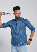 Cotton Printed Full Sleeve Shirt