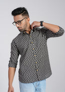 Cotton Printed Full Sleeve Shirt