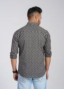 Cotton Printed Full Sleeve Shirt