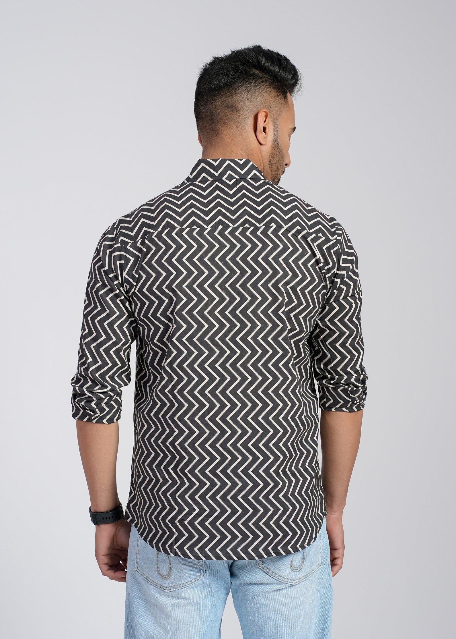 Cotton Printed Full Sleeve Shirt