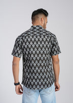 Cotton Printed Half Sleeve Shirt