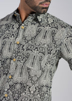 Cotton Printed Half Sleeve Shirt