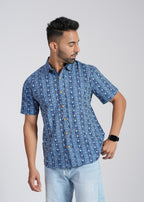 Cotton Printed Half Sleeve Shirt