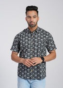 Cotton Printed Half Sleeve Shirt