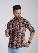Cotton Printed Full Sleeve Shirt