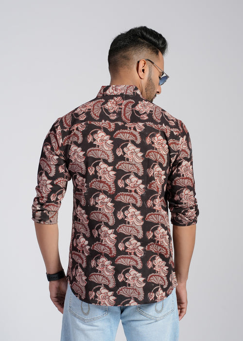 Cotton Printed Full Sleeve Shirt