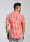 Cotton Printed Half Sleeve Shirt