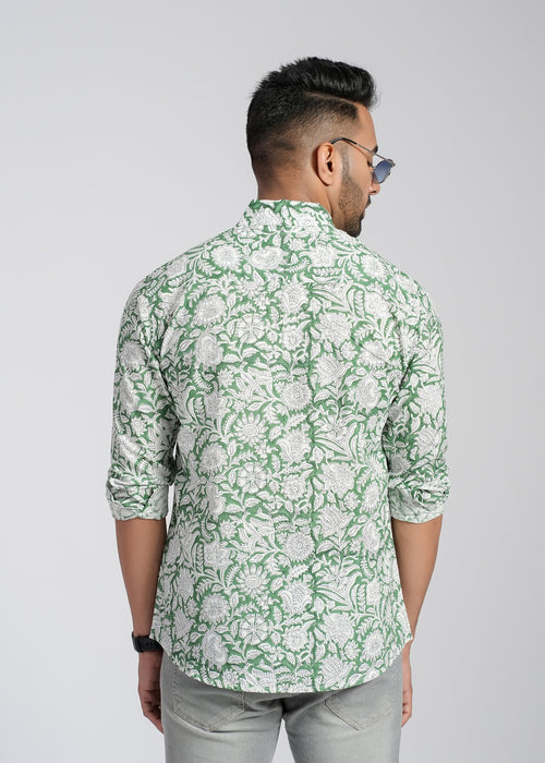 Cotton Printed Full Sleeve Shirt