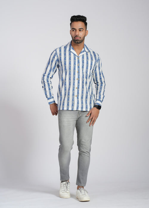 Cotton Printed Full Sleeve Shirt