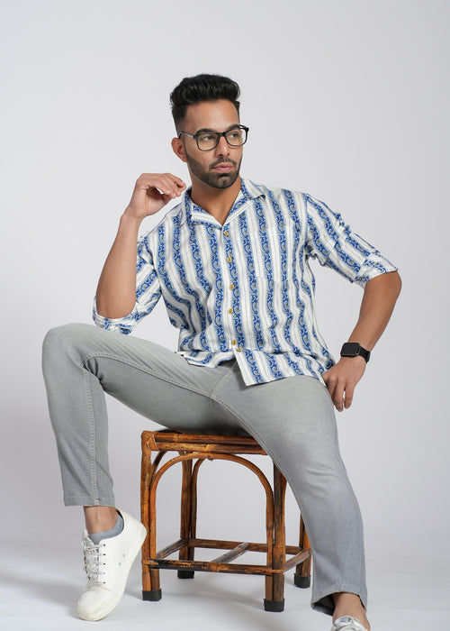 Cotton Printed Full Sleeve Shirt