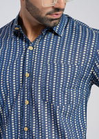 Cotton Printed Half Sleeve Shirt