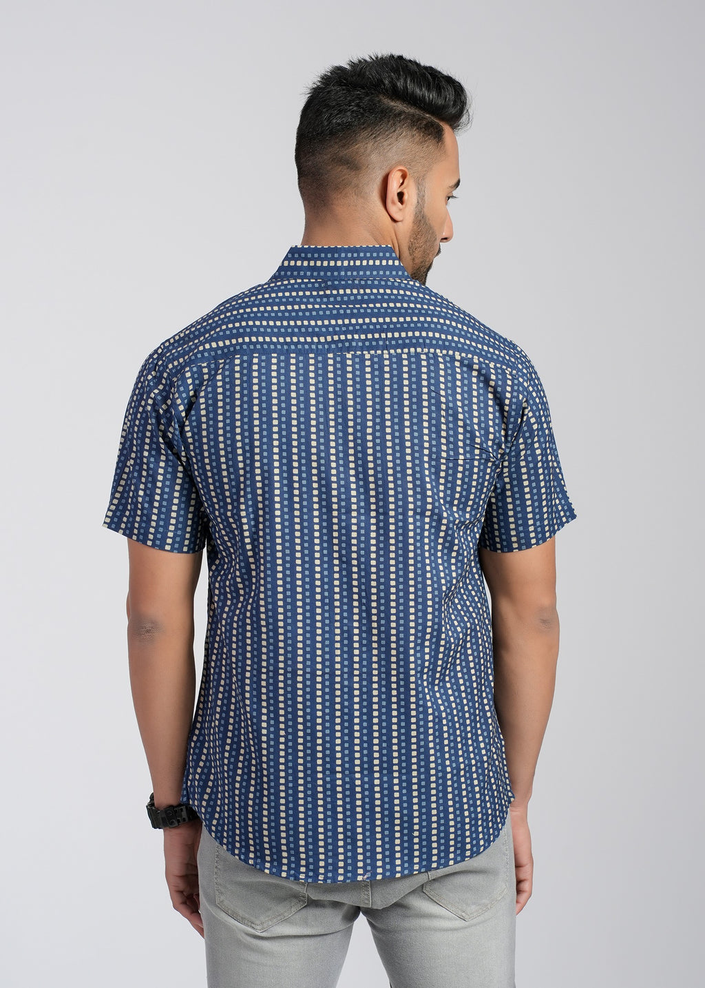 Cotton Printed Half Sleeve Shirt