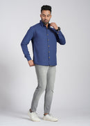 Cotton Poplin Full Sleeve Printed Shirt