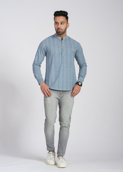 Cotton Printed Full Sleeve Shirt