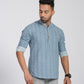 COTTON PRINTED FULL SLEEVE SHIRT