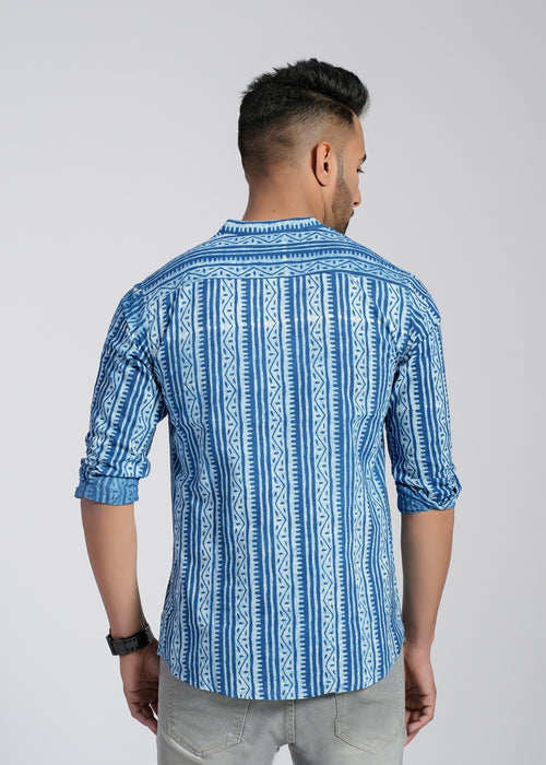 Cotton Printed Full Sleeve Shirt