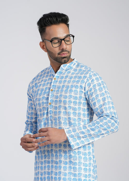 Cotton Printed Full Sleeve Kurtas