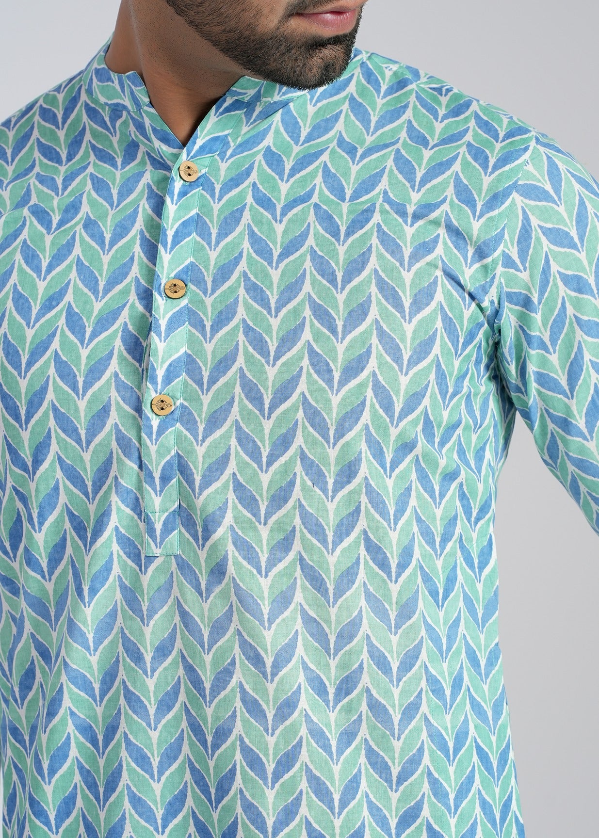 Cotton Printed Full Sleeve Kurtas