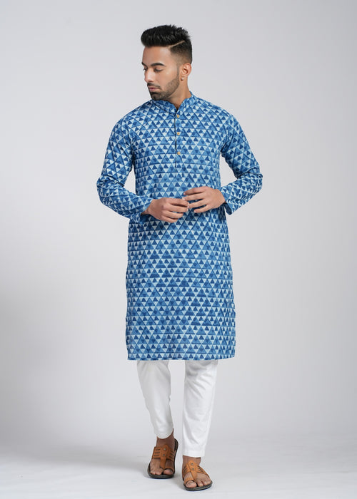 Cotton Printed Full Sleeve Kurtas