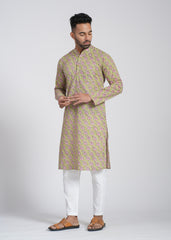 Cotton Printed Full Sleeve Kurtas