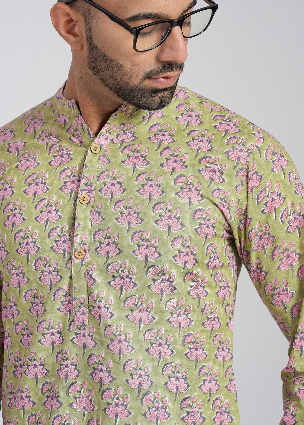 Cotton Printed Full Sleeve Kurtas