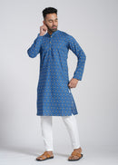 Cotton Printed Full Sleeve Kurtas