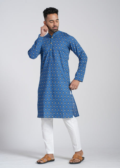 Cotton Printed Full Sleeve Kurtas