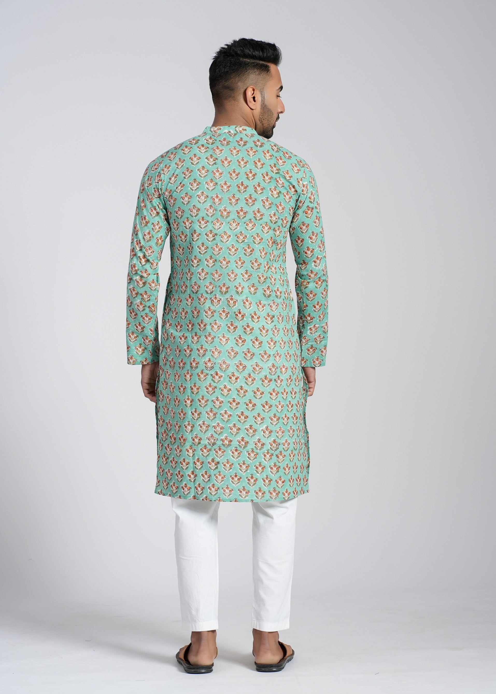 Cotton Printed Full Sleeve Kurtas