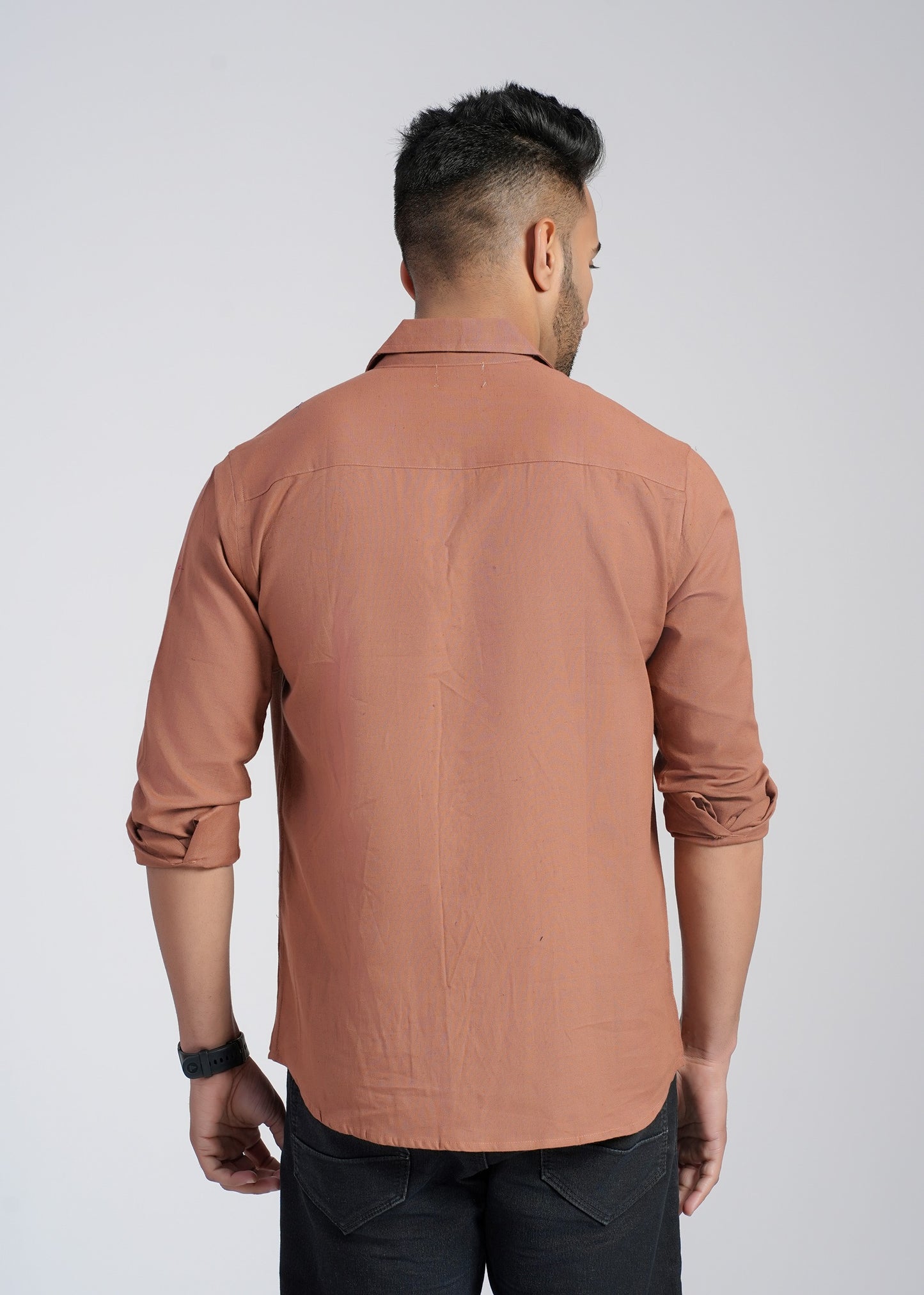 Cotton Flax Full Sleeve Shirt