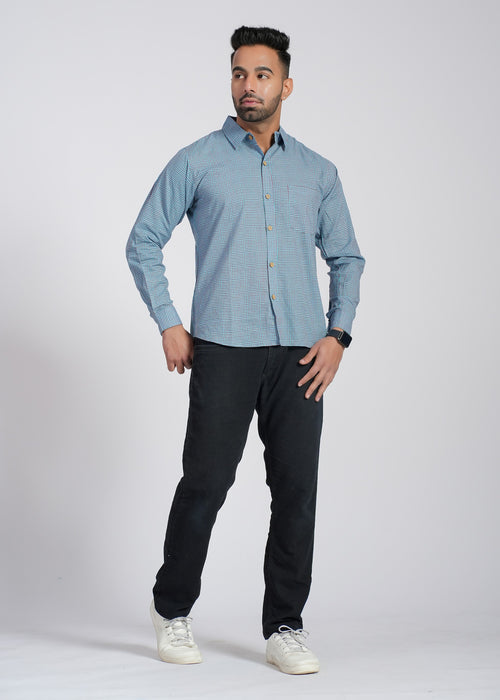 Cotton Printed Full Sleeve Shirt