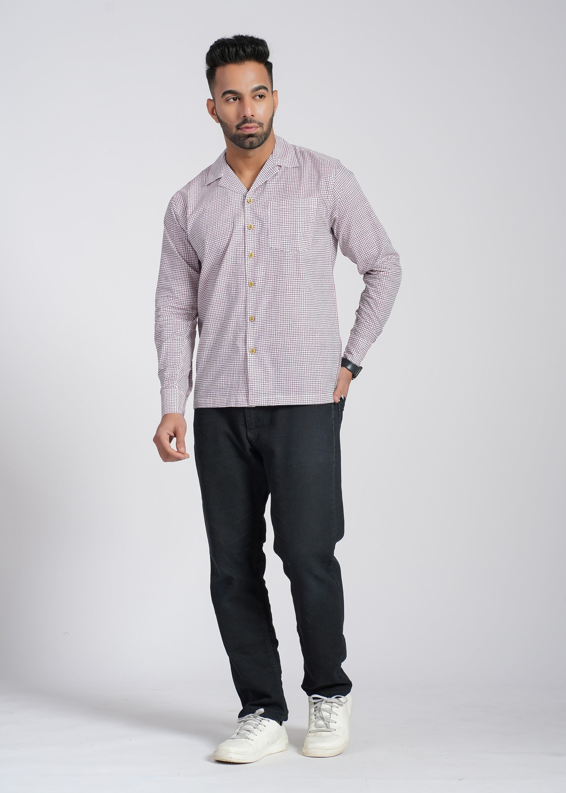 Cotton Printed Full Sleeve Shirt