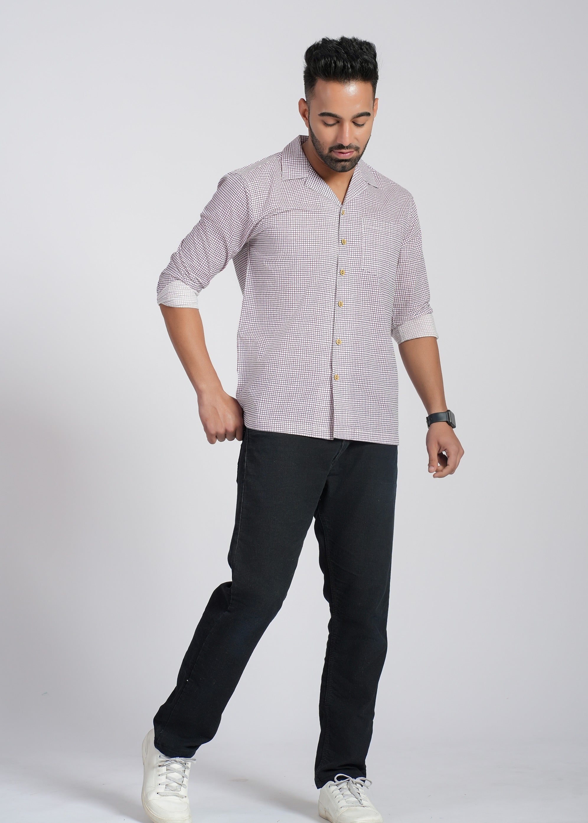 Cotton Printed Full Sleeve Shirt