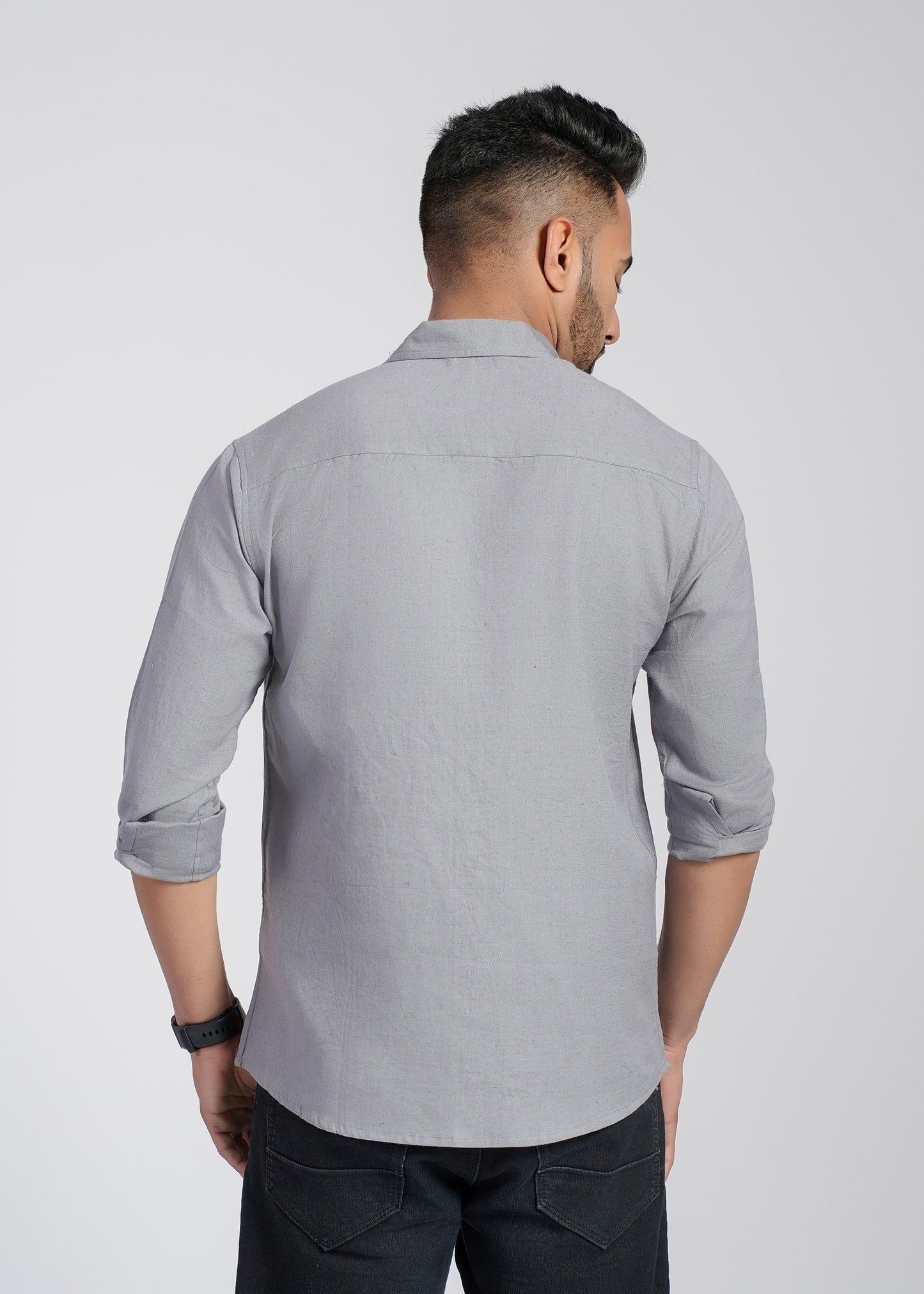 Cotton Flax Full Sleeve Shirt