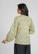 Block Printed Cotton Short Top