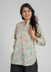 Block Printed Short Kurti - Pre Order