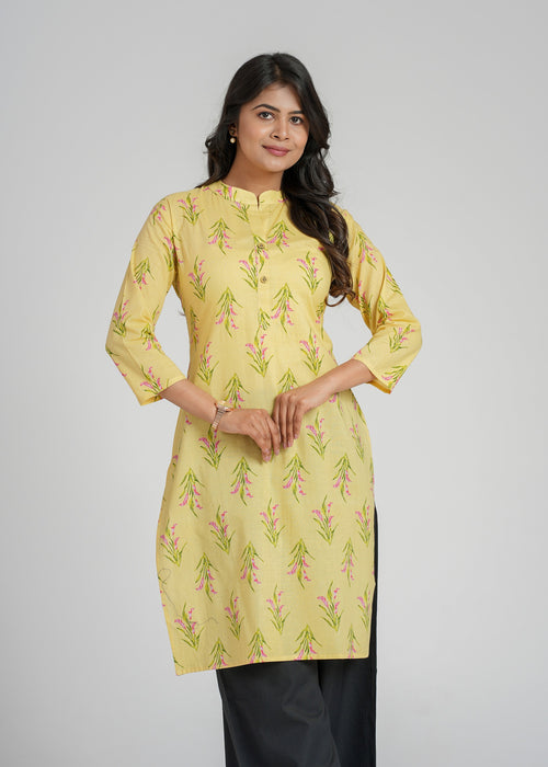 Sunshine Cotton Printed Kurta