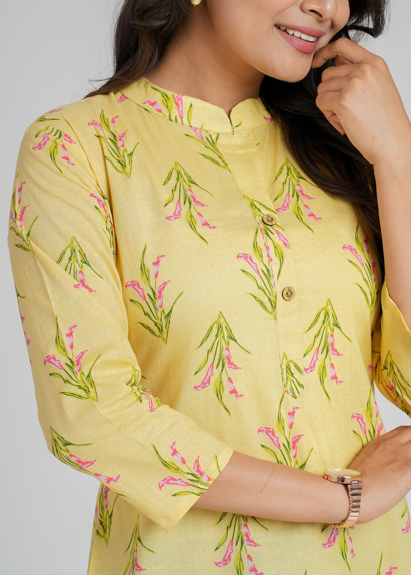 Sunshine Cotton Printed Kurta