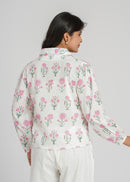 Women’s Cotton Block Printed Short Top