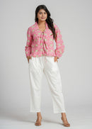 Women’s Cotton Block Printed Short Top