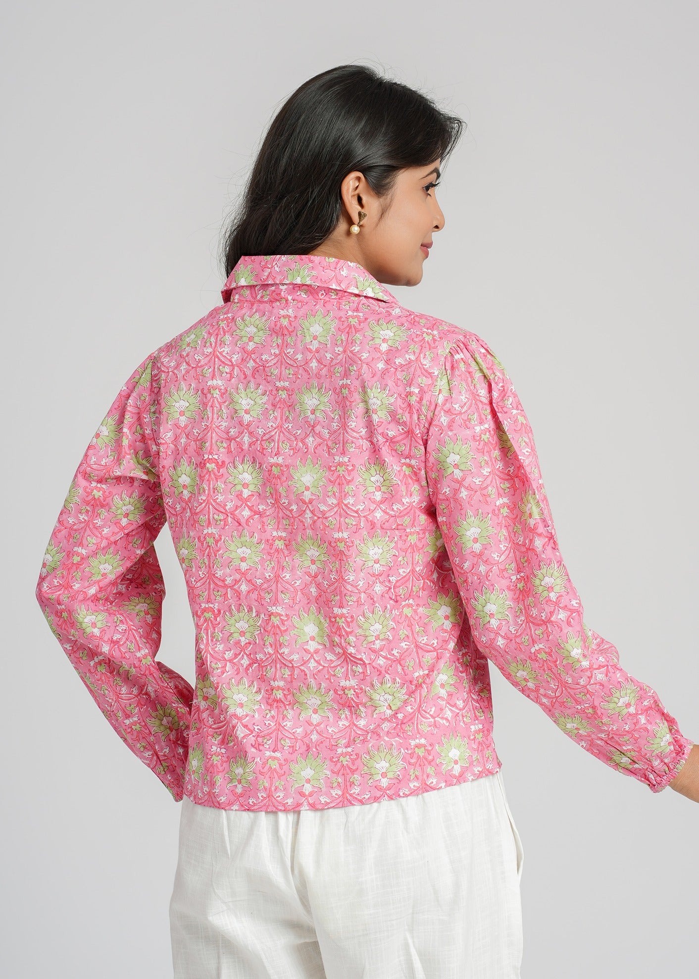 Odette Block Printed Short Top Pre-order