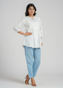 Block Printed Cotton Short Top