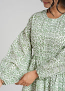 Block Printed Cotton Short Top